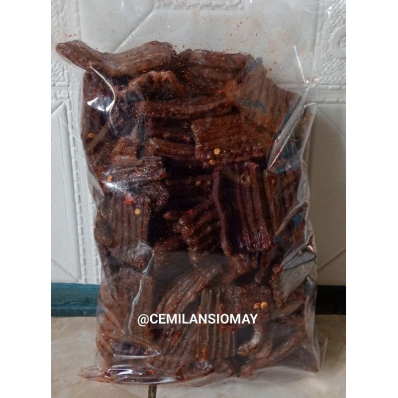 

SEBLAK KERING KERUPUK JENGKOL PEDAS JELETOT 250GR