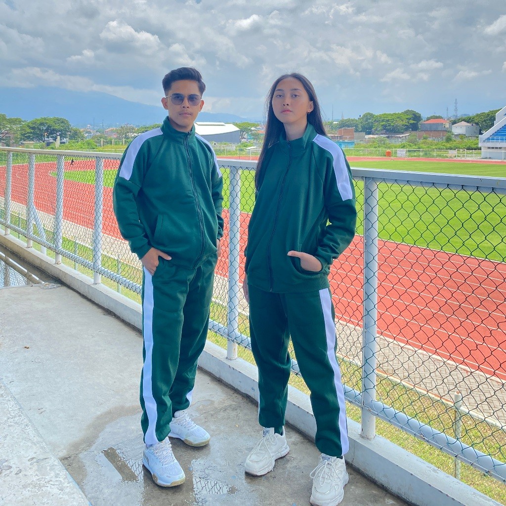 Setelan Jaket Olahraga/One Set Jaket Olahraga/Setelan Baju Olahraga/Baju Olahraga/Training Set/Setel