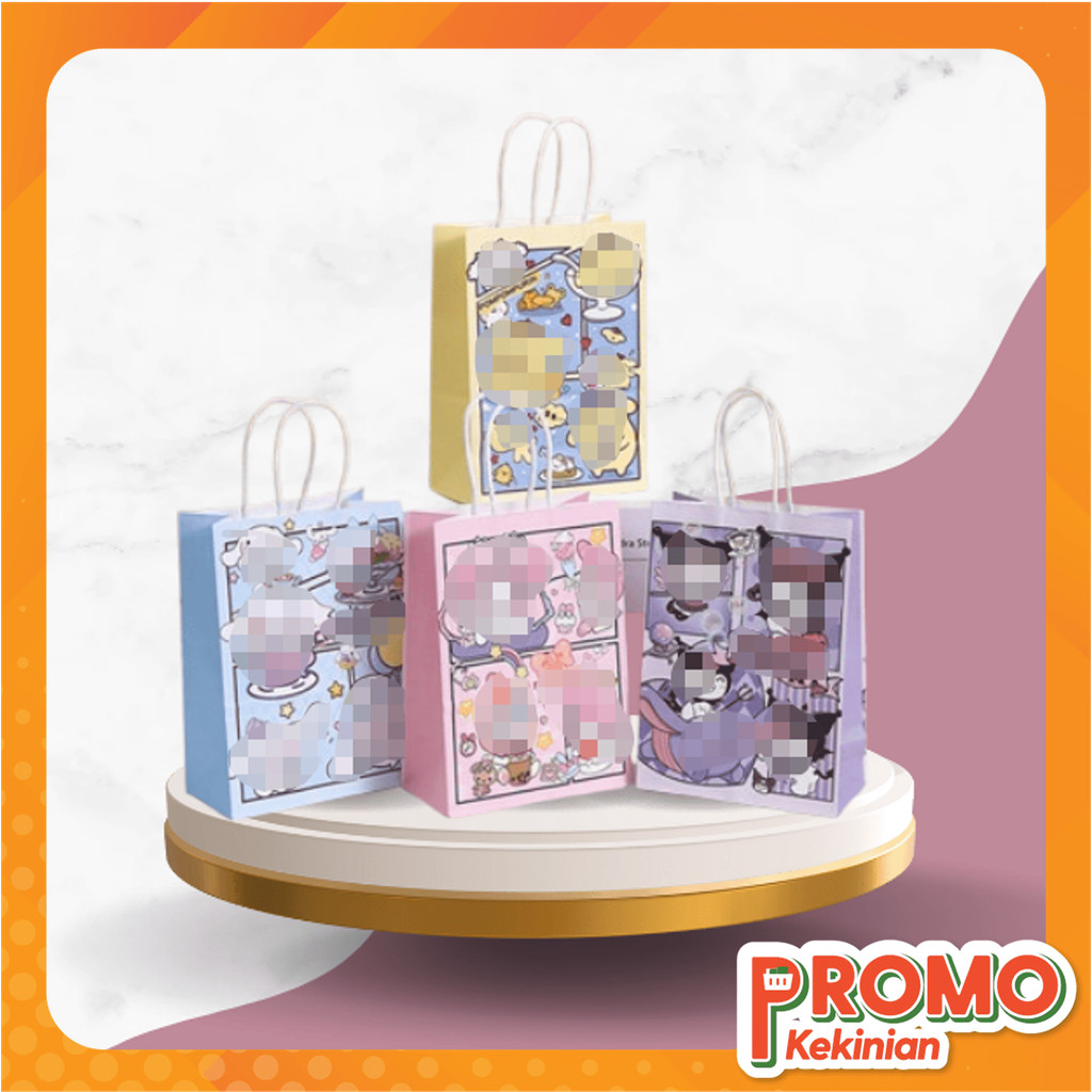 

Promo Kekinian - 6661 Paper Bag / Tas Souvenir Ulang Tahun / Paper Bag Karakter Lucu / Kantong Kertas Kekinian / Tas Kado Lucu / Goodie Bag Kartun