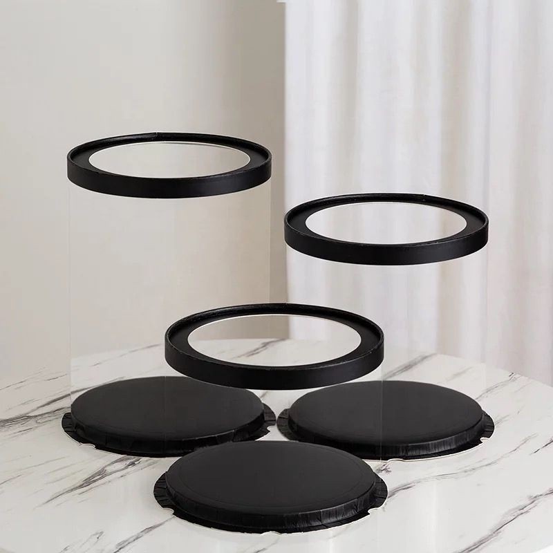 

Cake Box Mika Tabung Atap Transparant Diameter 30cm