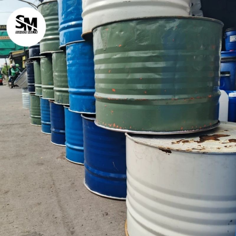 Drum Besi/Drum Sampah/Drum Pot/Drum Sepotong 100 Liter