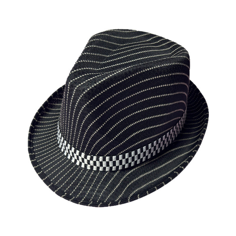 Striped Cheap Summer short brim Panama Fedora Hats Jazz Borsalino Hat Beach Sun Hat Waterproof fast 