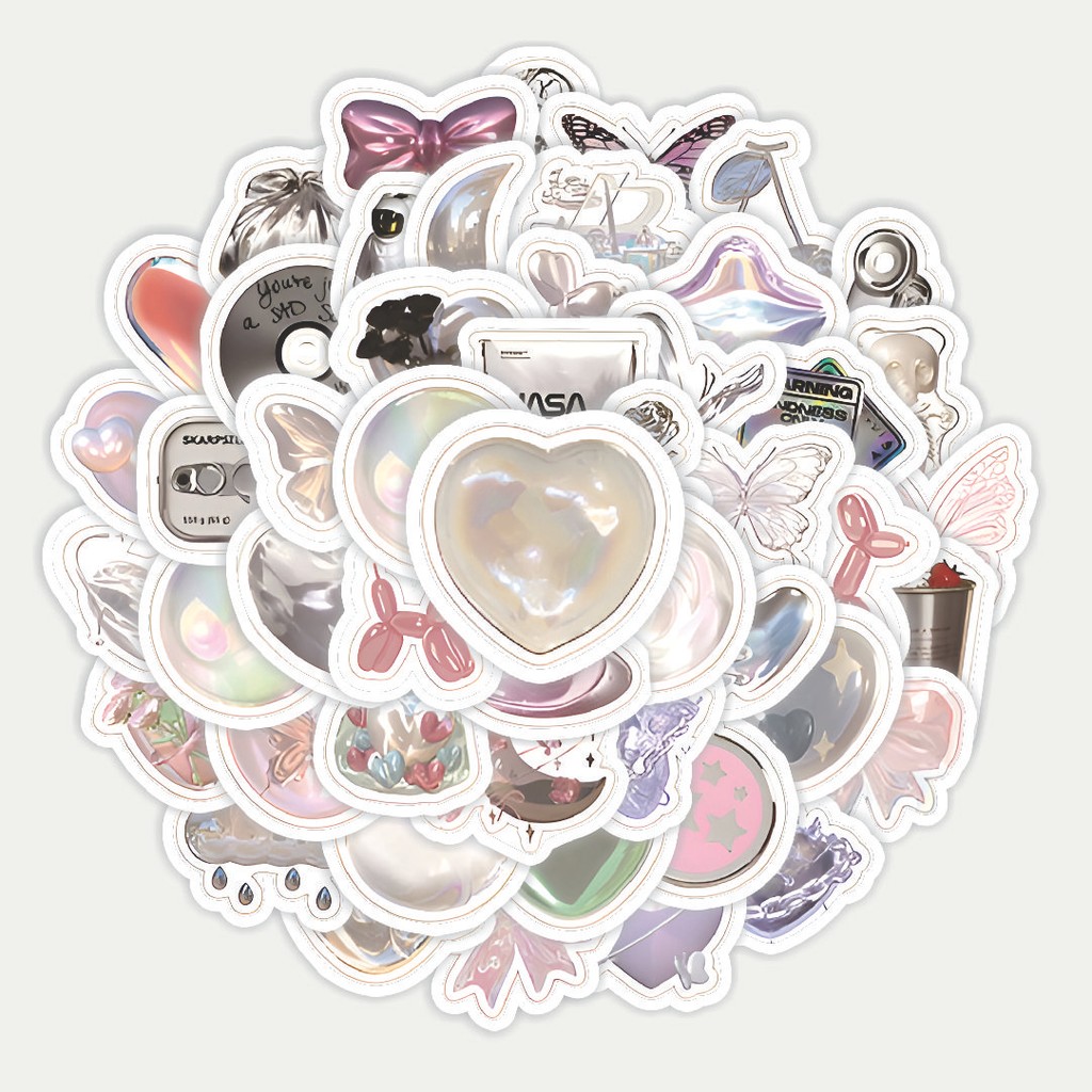 

Sticker Pack Stiker Nordic Silver Color [Warna Perak Nordic] | Sticker TUMBLR | Stiker LAPTOP KOPER HELM