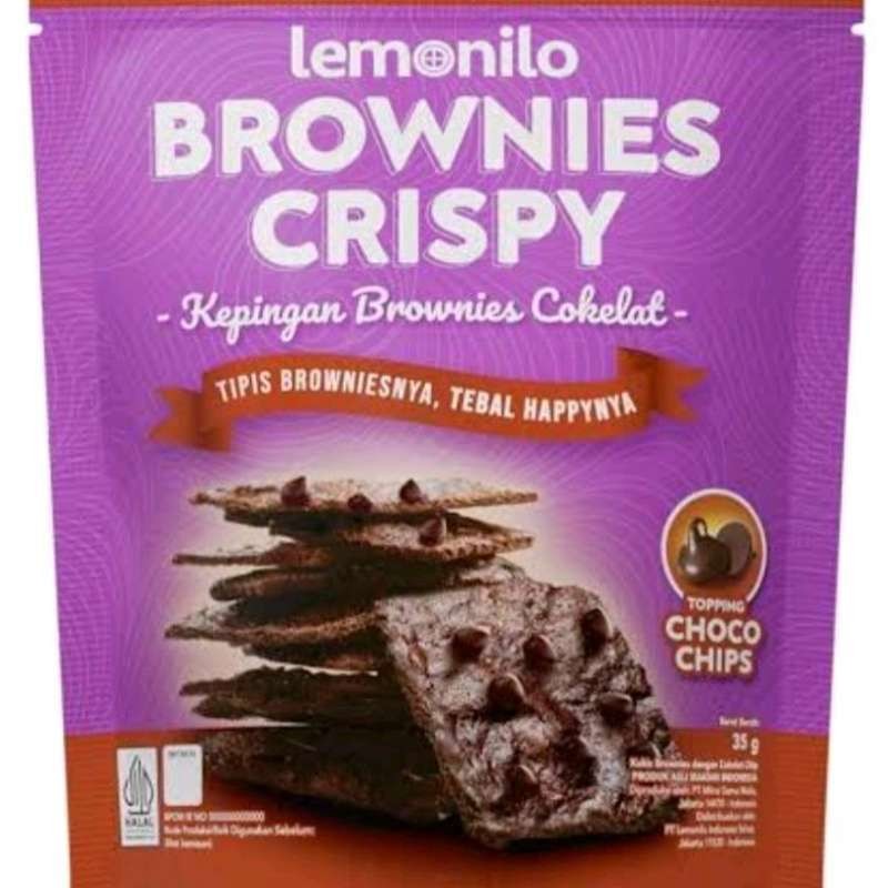 

lemonillo brownies crispy rasa coklat (35g)