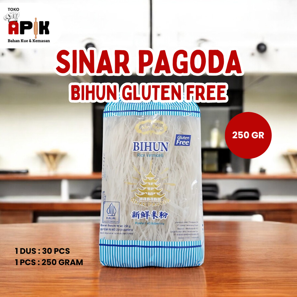 

Bihun Sinar Pagoda 250gr Gluten Free / Suun / Rice Vermicelli / Bihun Halal Mr.Food
