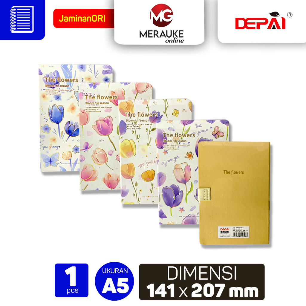 

DEPAI Notebook Magnet A5 7000 12 Buku Catatan Aesthetic Buku Agenda