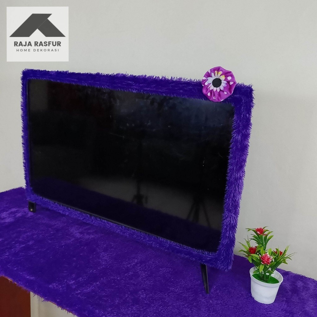 Bando tv led bunga ukuran 14-32 inchi/bando tv karakter bulu rasfur