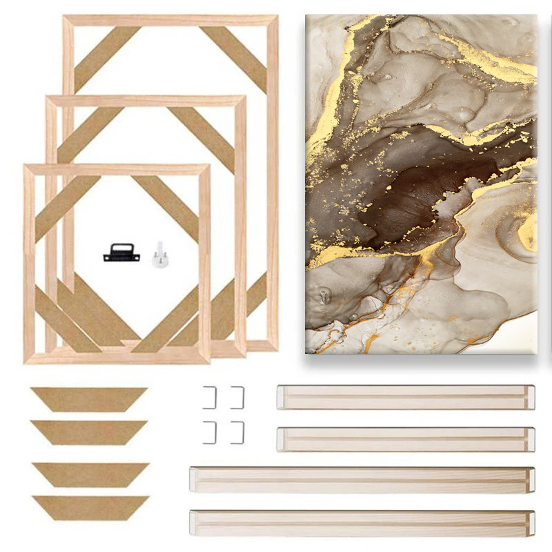 

30x40 40x60 50x70cm Canvas Frame Wooden Frames Wooden Photo Oil Painting Canvas Diamond Painting Frames Canvas Wood Wall Frame