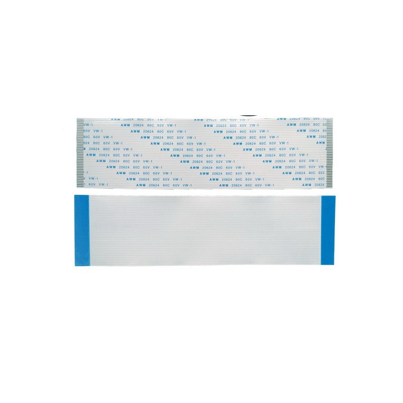 40Pin 1mm Pitch FFC FPC AWM 20624 80C 60V VW1 A B Type Flat Flexible Cable 60100150200250300400mm