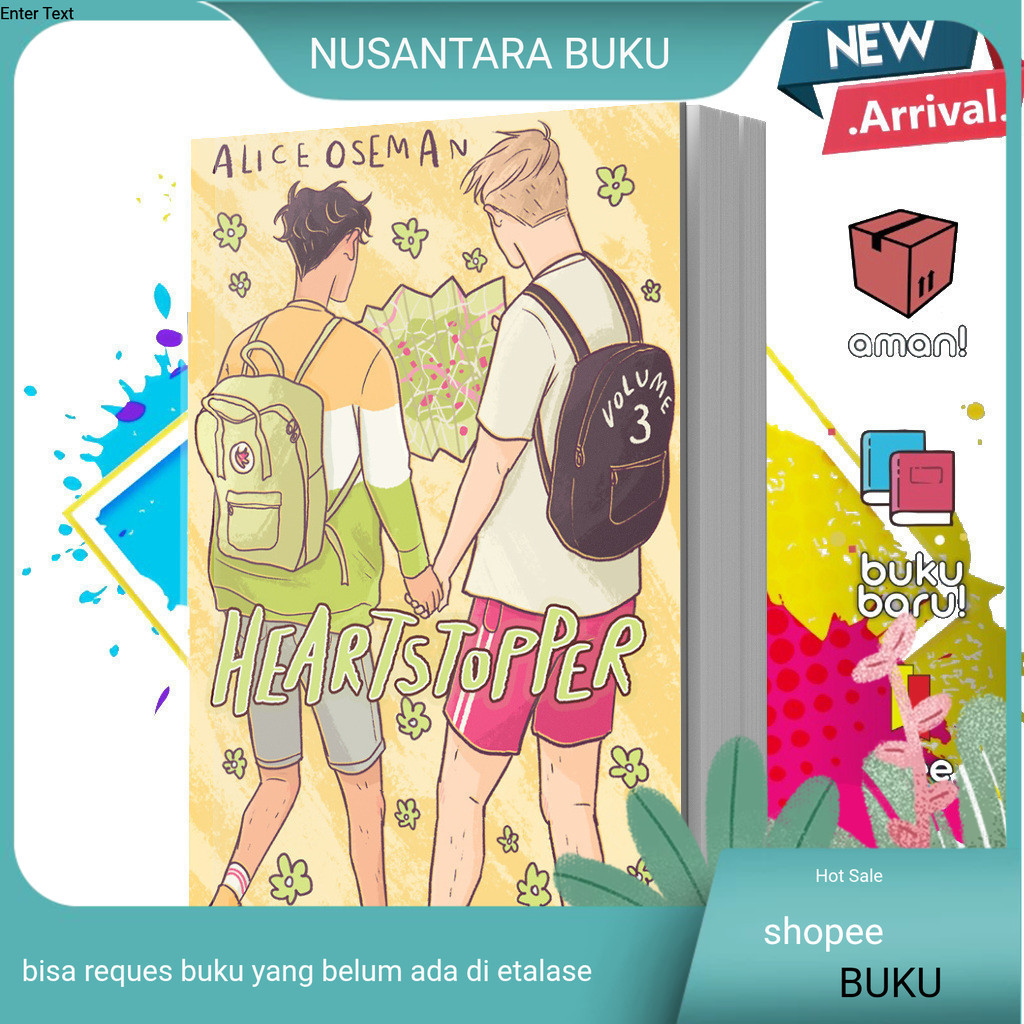 Buku Heartstopper, Volume Three (Heartstopper, #3) by Alice Oseman
