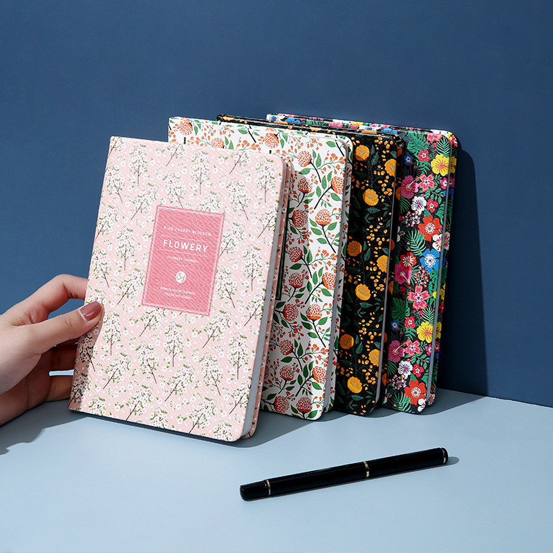 

A5/A6 Arrival Cute PU Leather Floral Flower Schedule Book Diary Weekly Planner Notebook School Office Supplies Kawaii Stationery