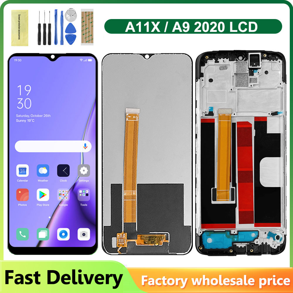 6.5" For OPPO A9 2020 CPH1937 CPH1939 CPH1941 LCD Display Touch Screen Digitizer Replacement For Opp