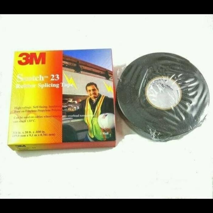 

MUMPUNG PROMO 3M SCOTCH 23 RUBBER SPLICING TAPETERLARIS