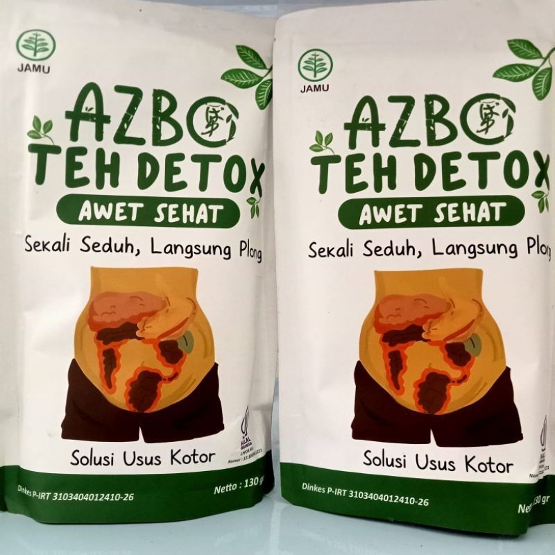 Teh AZBO Detox Awet Sehat|Detox Usus