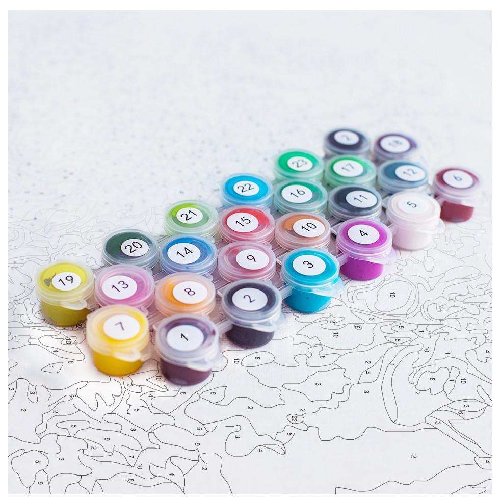 

DIY Oil Painting By Numbers For Adult Kits world of animals map On Canvas Unique Gift Coloring By Numbers Unframe Home Decor