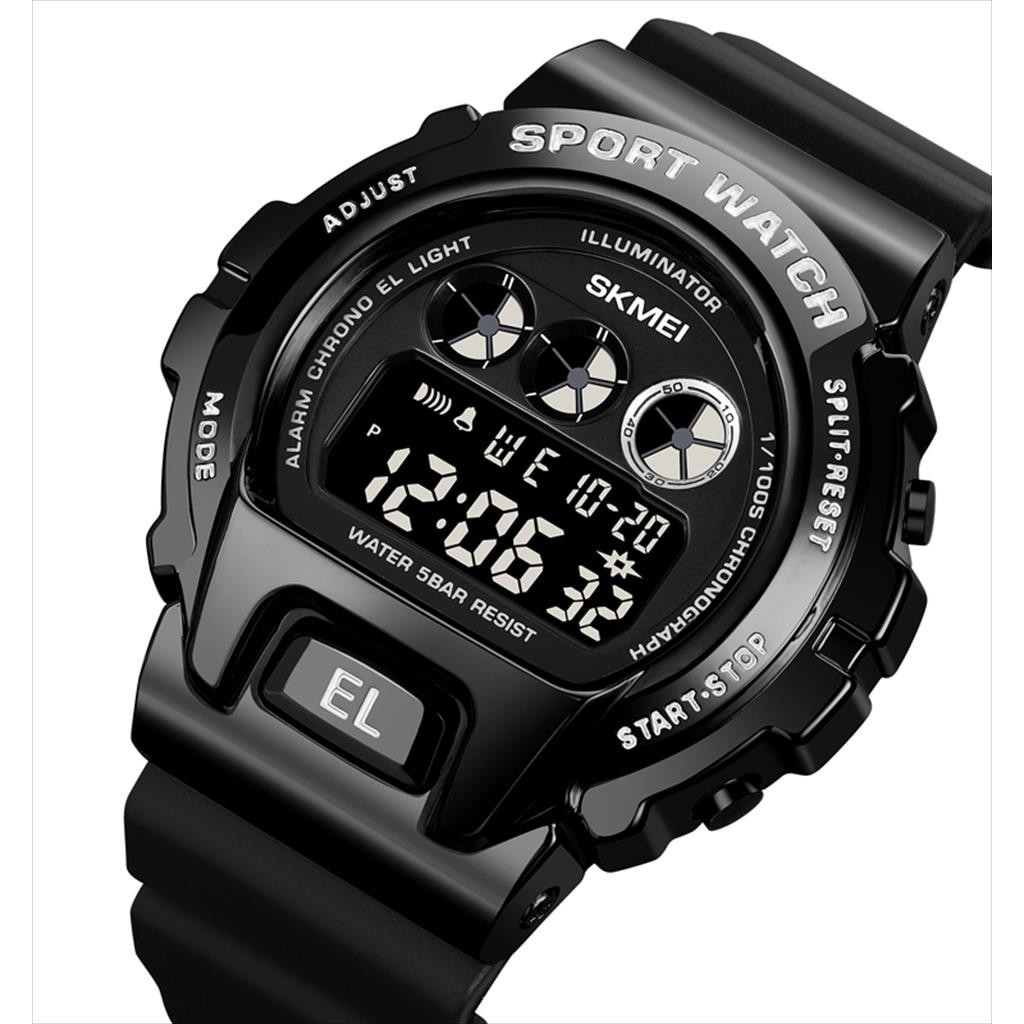 SKMEI Jam Tangan Pria SKMEI 1905 Digital LED Original  (skmei_watch.id) 5ATM