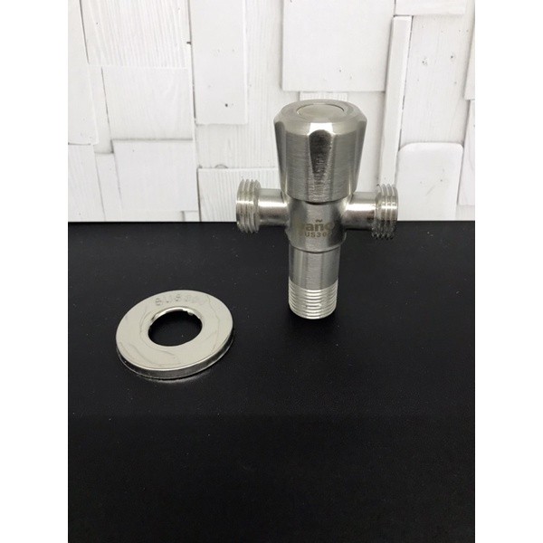 

Stop Kran T | Stop Kran Cabang | Keran Shower Double Stainless 1/2