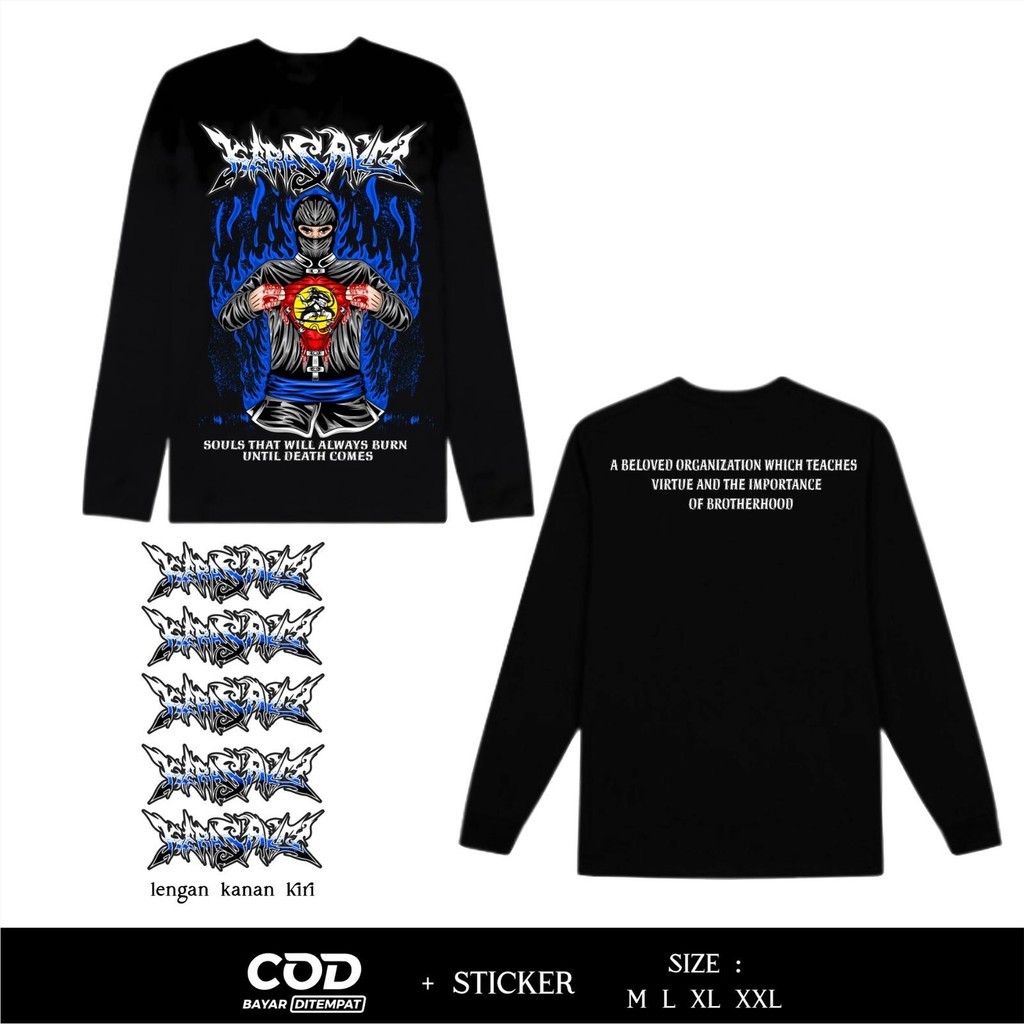 KAOS LENGAN PANJANG IKSPI SOULS THAT WILL ALWAYS T-SHIRT LONGSLEEVE IKSPI - KAOS LENGAN TANGAN PANJA