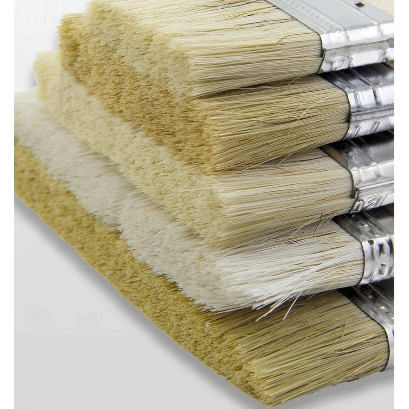 

100 Household brushes for painting and dust removal, industrial latex