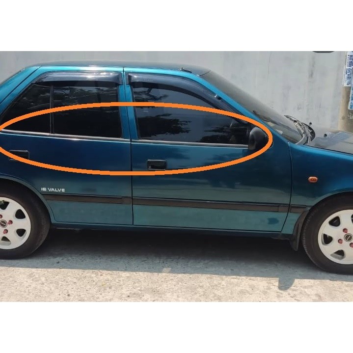 Karet Lis List Pelipit Pintu Kaca Mobil Suzuki Esteem Langsung Pasang