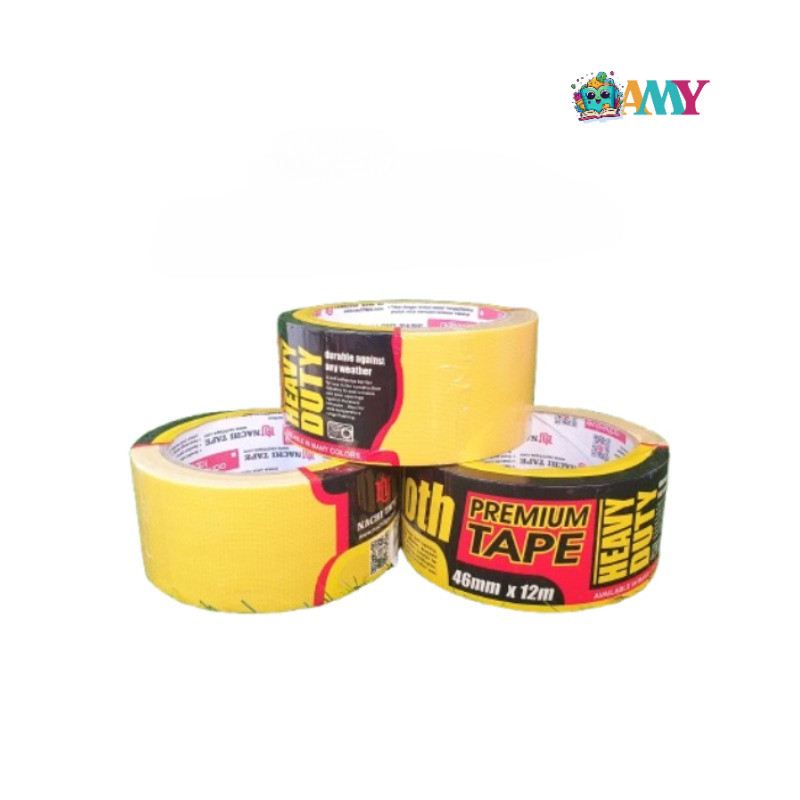 

NACHI LAKBAN KAIN 2x12 KUNING (LONG) AMY STASIONARY