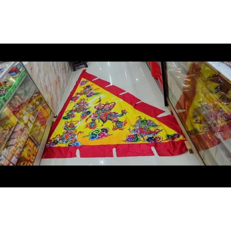 bendera ngoya / ngo ya / 5 jendral kun ciong - 200 cm/ 2 meter