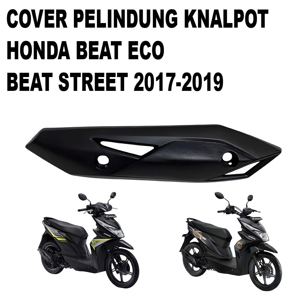 Cover knalpot beat esp cover tameng knalpot beat esp beat street 2016-2019 tutup knalpot beat eco