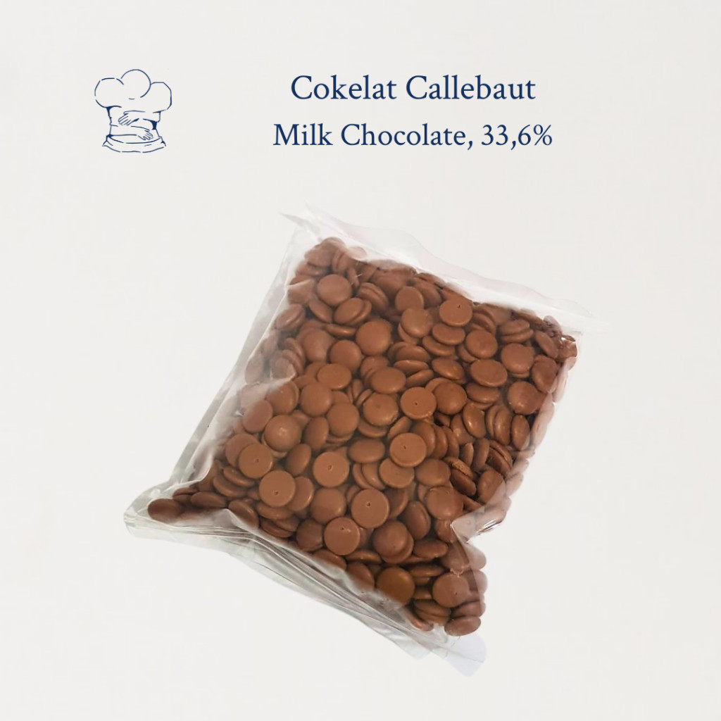 

Callebaut Milk Chocolate 33,6% - 823 (Repack), Coklat Couverture Premium