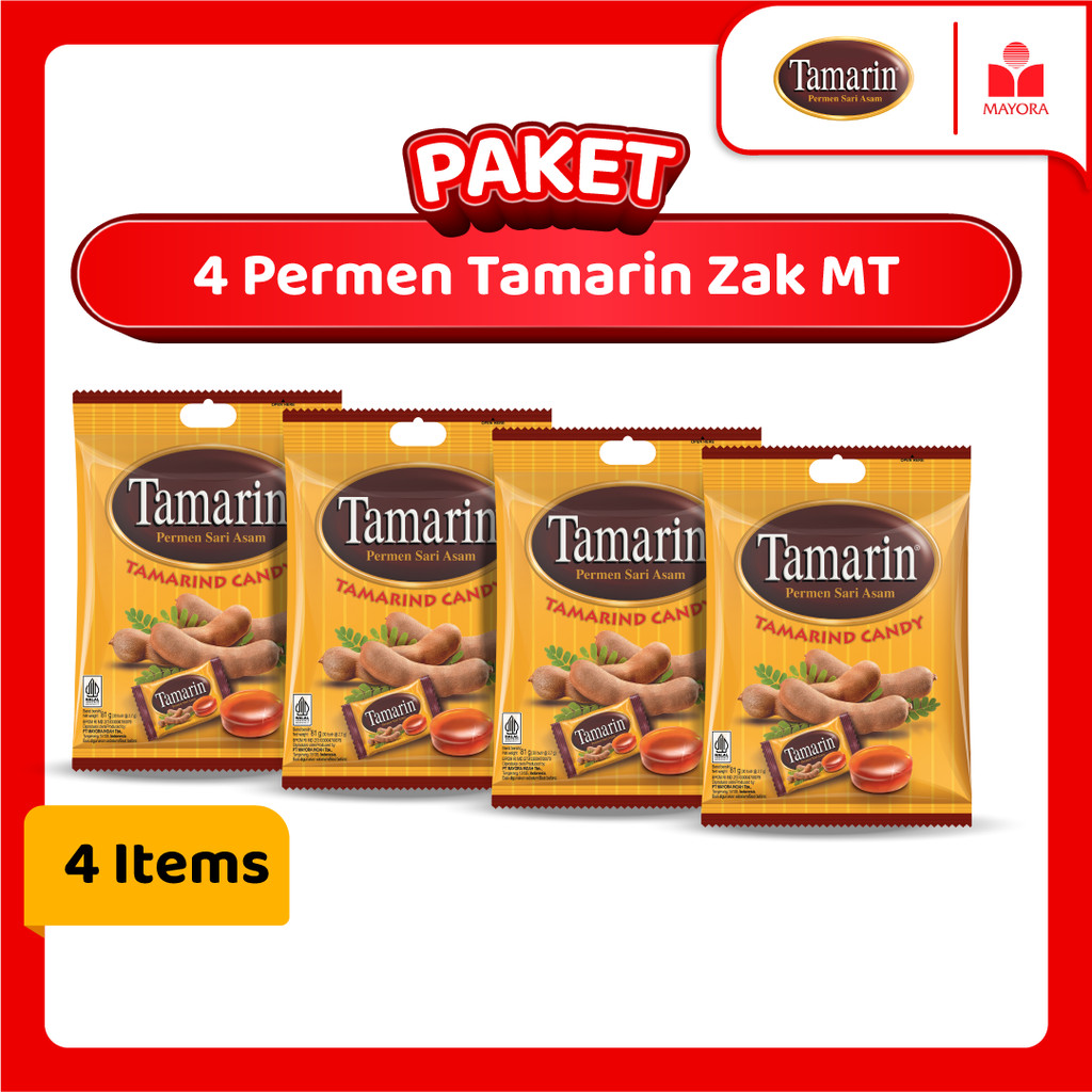 

Paket 4 Permen Tamarin Zak MT