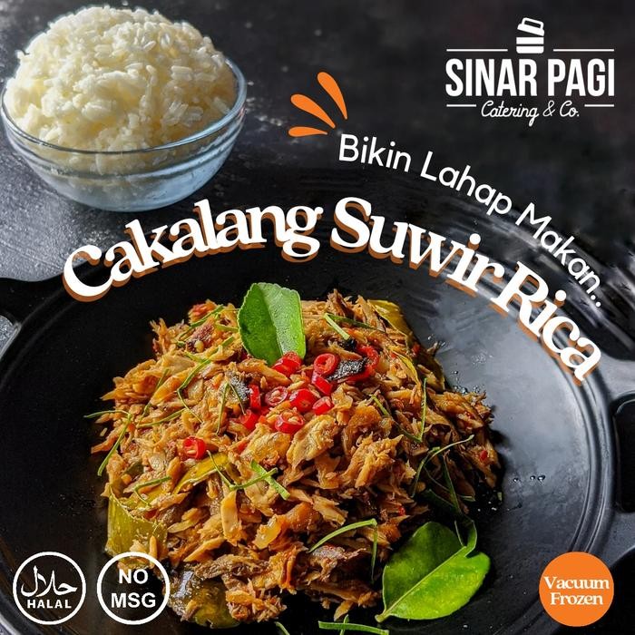 

[TERLARIS] IKAN CAKALANG SUWIR RICA KHAS MANADO - Super Pedas[TERLARIS ]