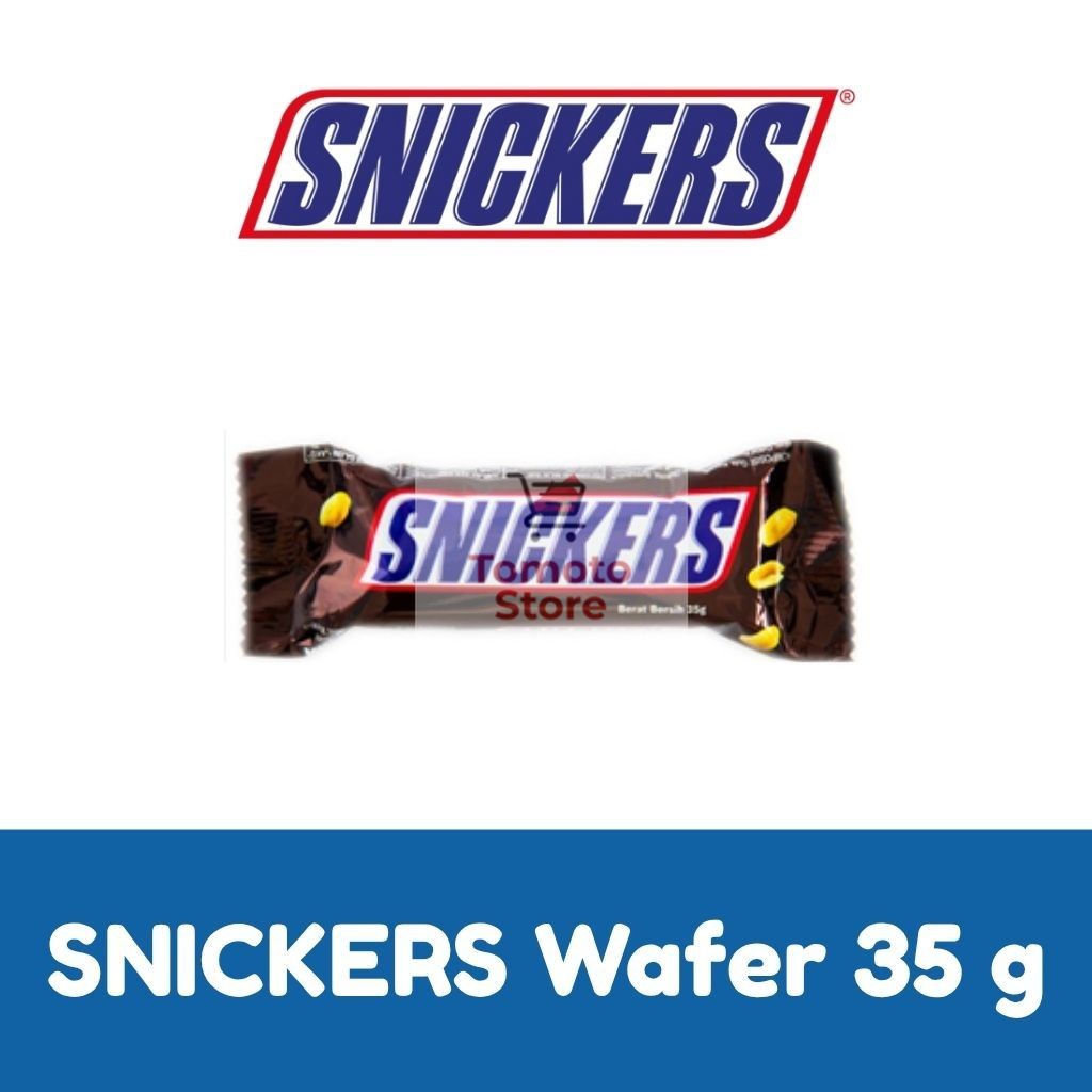 

✨ TOMOTOSTORE ✨ SNICKERS Chocolate Bar 35 gr