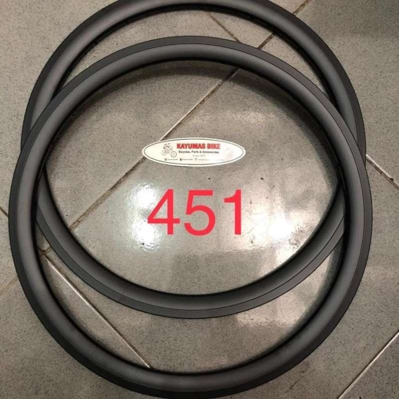 RIMS / VELG SEPEDA LIPAT 20" 451 24 HOLE DISCBRAKE LEBAR 3cm SEPASANG