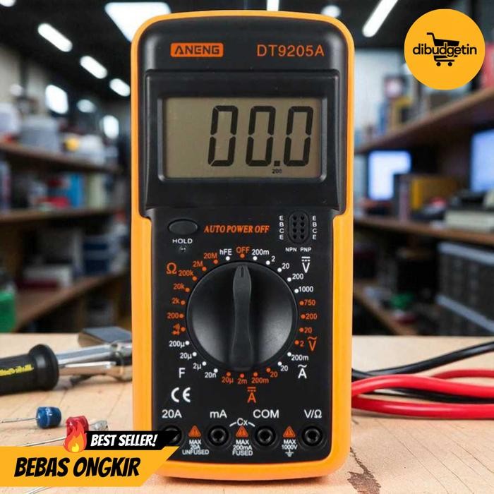 ANENG Digital Multimeter Voltage Tester - DT9205A