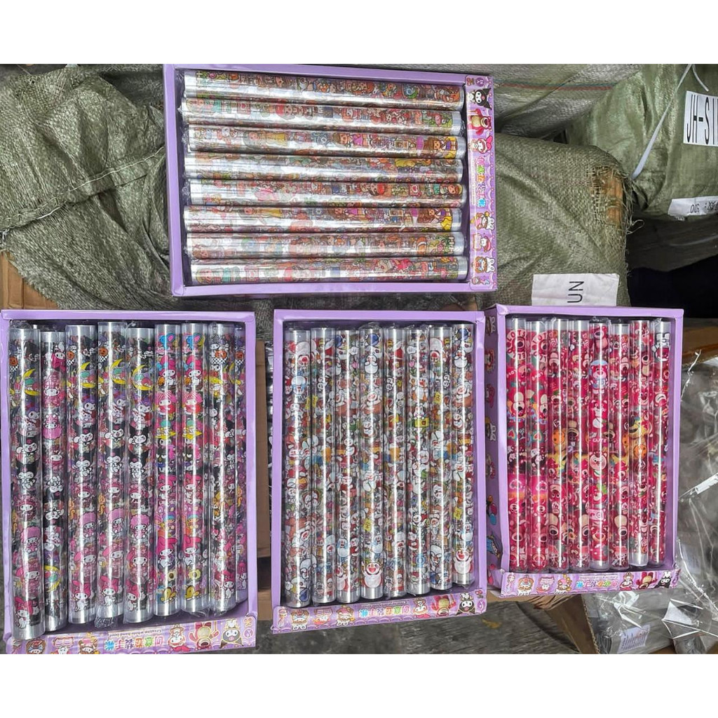 

( SR ) Stiker Gulung Sanrio,Wasabi