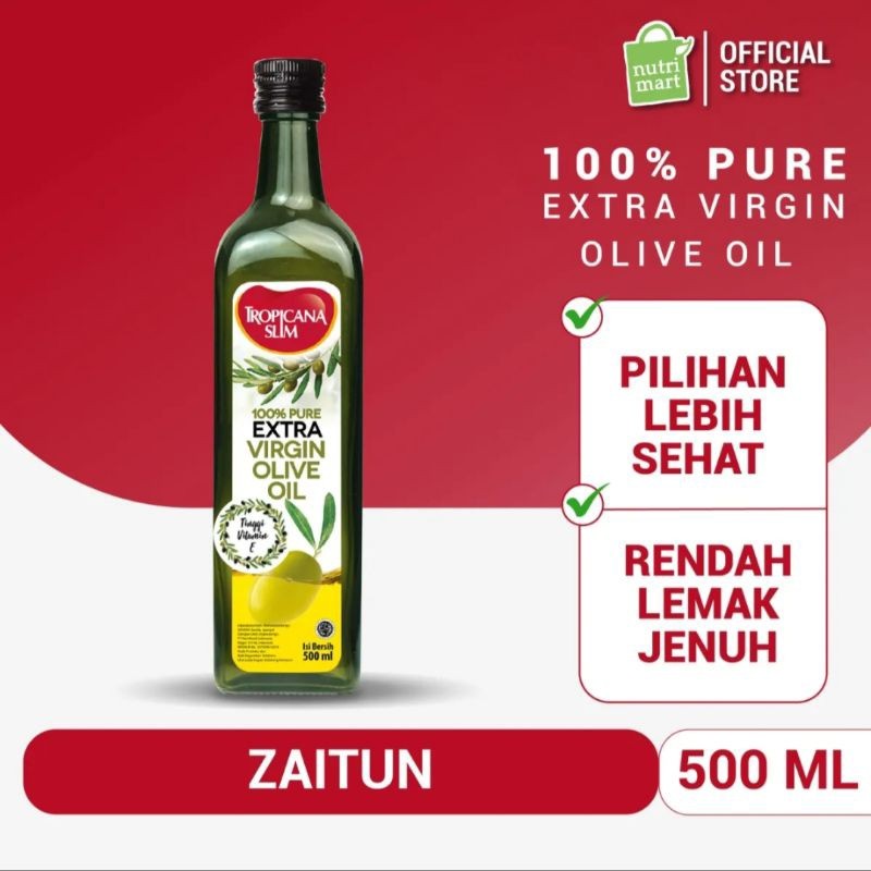 

Tropicana Slim Extra Virgin Olive Oil 500 Ml