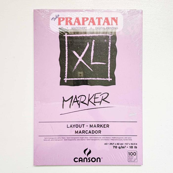 

Canson XL Marker Pad Drawing Book | Buku Gambar - A4