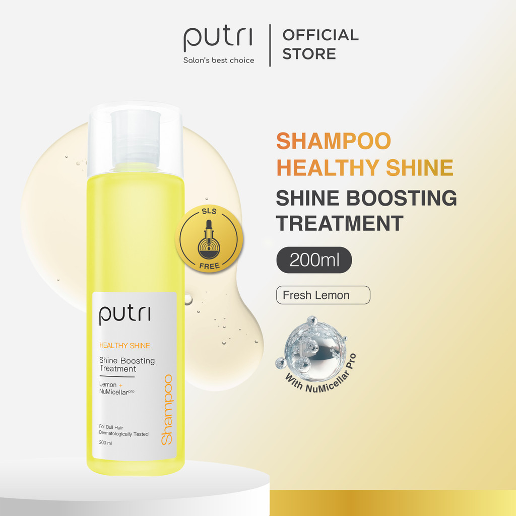 Putri Scalp and Style Package | 2pcs Shampoo 200mL + 1pc Wet Jelly 100mL | Styling Awet Tahan Lama |