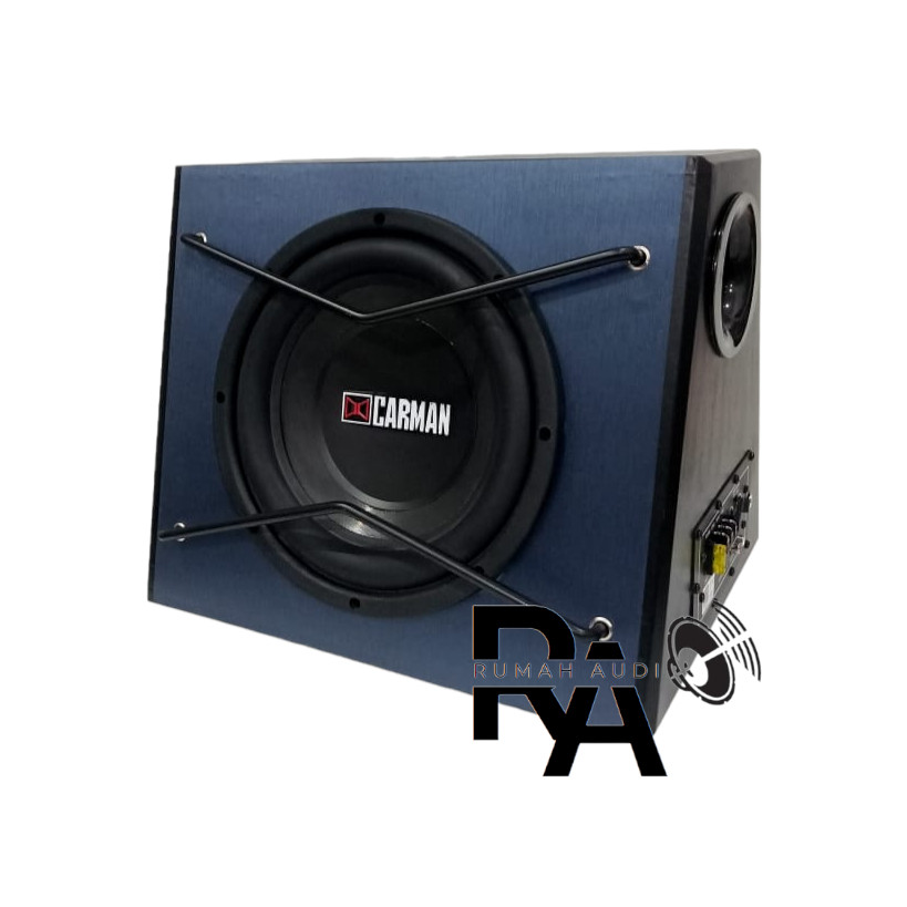 SUBWOOFER AKTIF 10 Inch BASSTUBE Carman CM-1011 Speaker Mobil