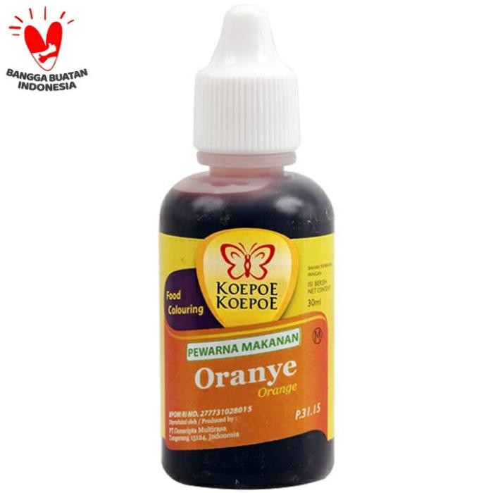 

Bahan pewarna makanan alami orange koepoe koepoe