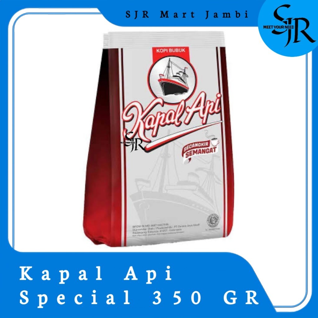 

[Kopi] Kapal Api Special - Silver Kopi Bubuk Hitam 350gr