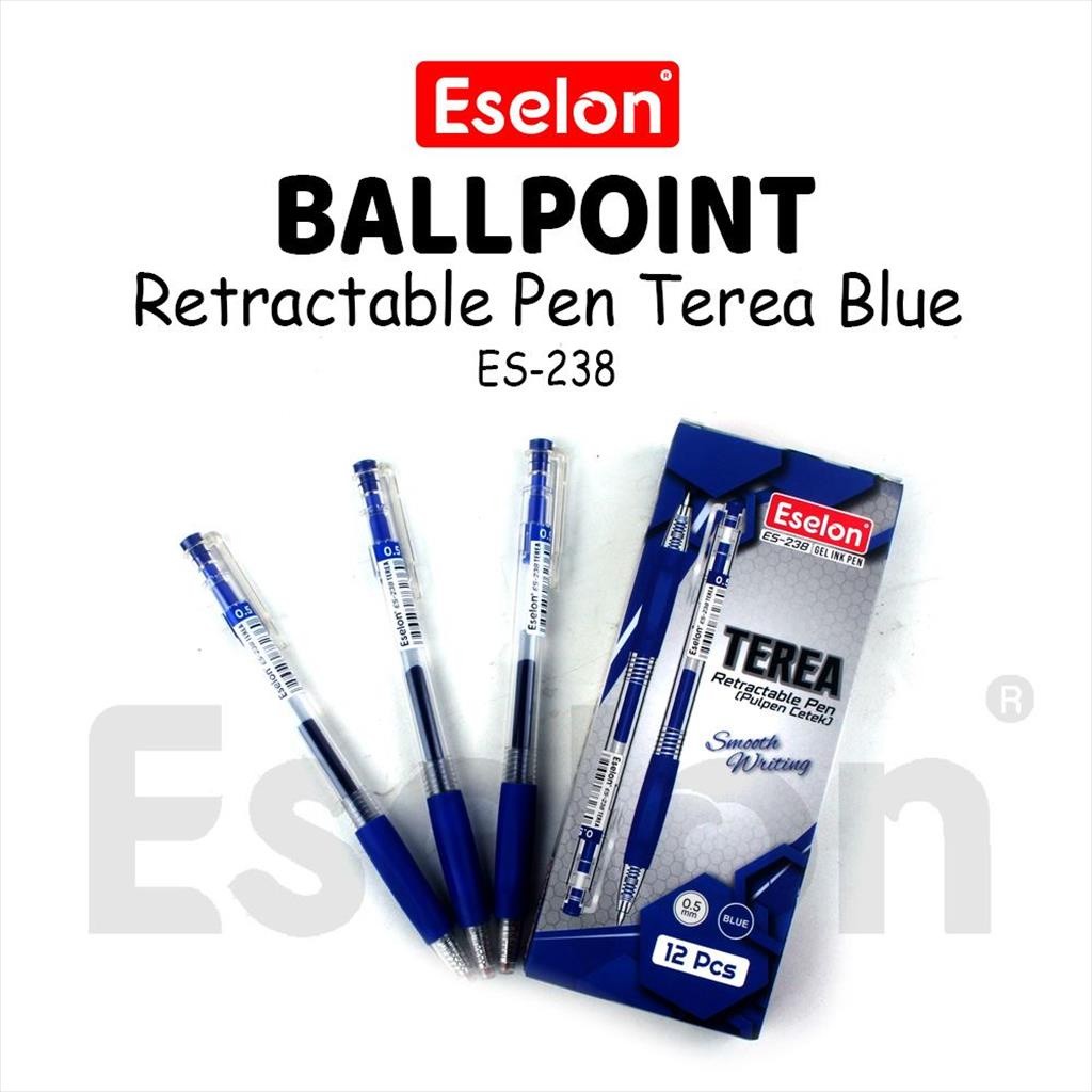 

❤️️12pcs Pulpen Gel Cetek TEREA ES-238 / 1 pak Pulpen ES-238❤️️