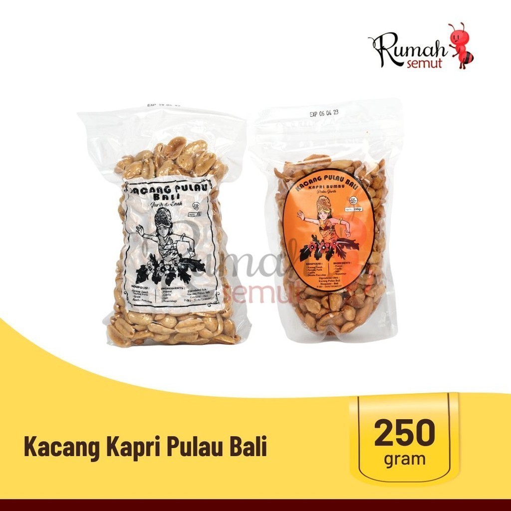 

Kacang Pulau Bali Khas Bali 250gr