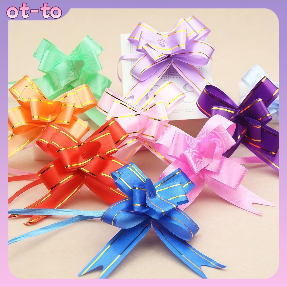 

【Ready-COD】Pita Tarik 18mm×330mm-Lis Emas,200Pcs/Pak,Untuk Koki Bunga&Parcel