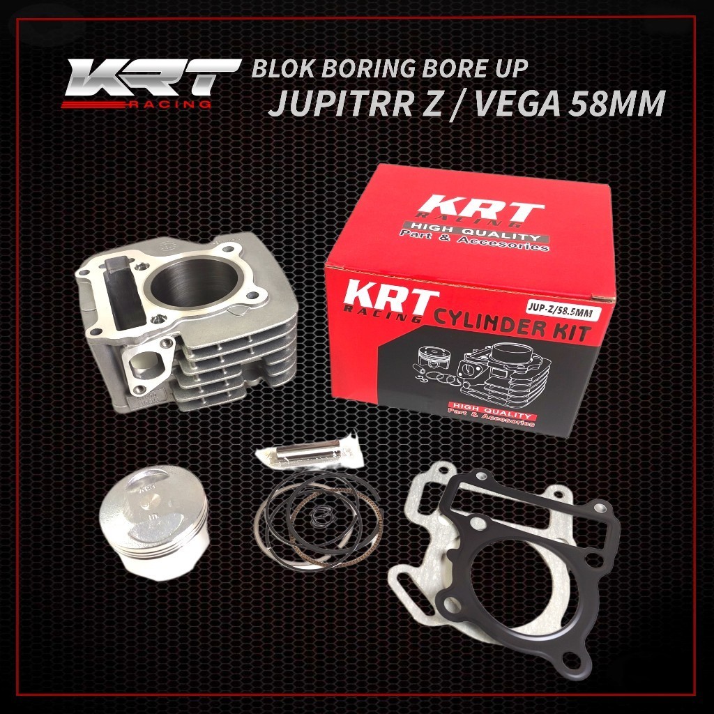BORING BLOK SEHER KRT  BORE UP KRT YAMAHA JUPITER Z VEGA 58,5MM 58 MM