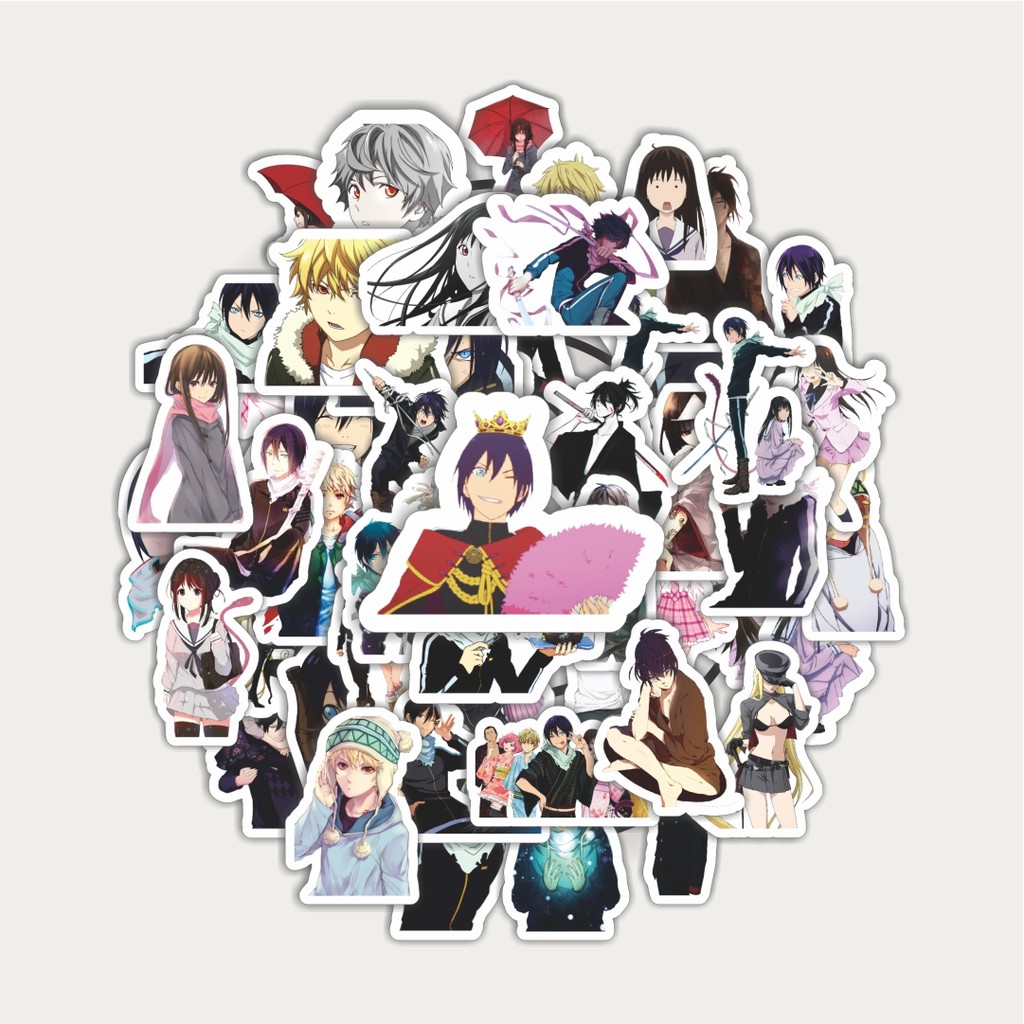 

Sticker Pack Stiker Anime Series Noragami Character Mix 2 | Sticker TUMBLR | Stiker LAPTOP KOPER HELM