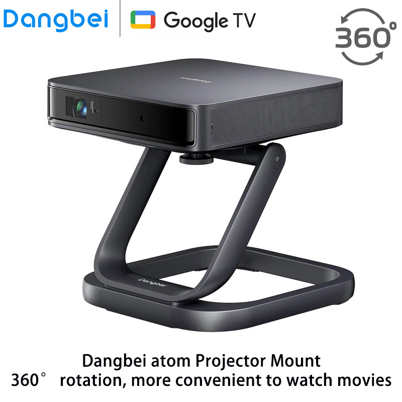Dangbei Atom With Projector Mount Mini Laser Projector Full HD 1080P DLP ALPD 3D Netflix 1200 lumens