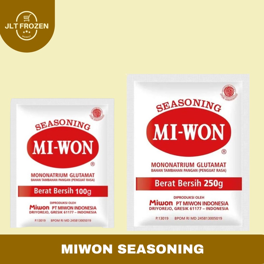

Miwon Seasoning/Penguat Rasa/Micin/Pecin 250g/100g