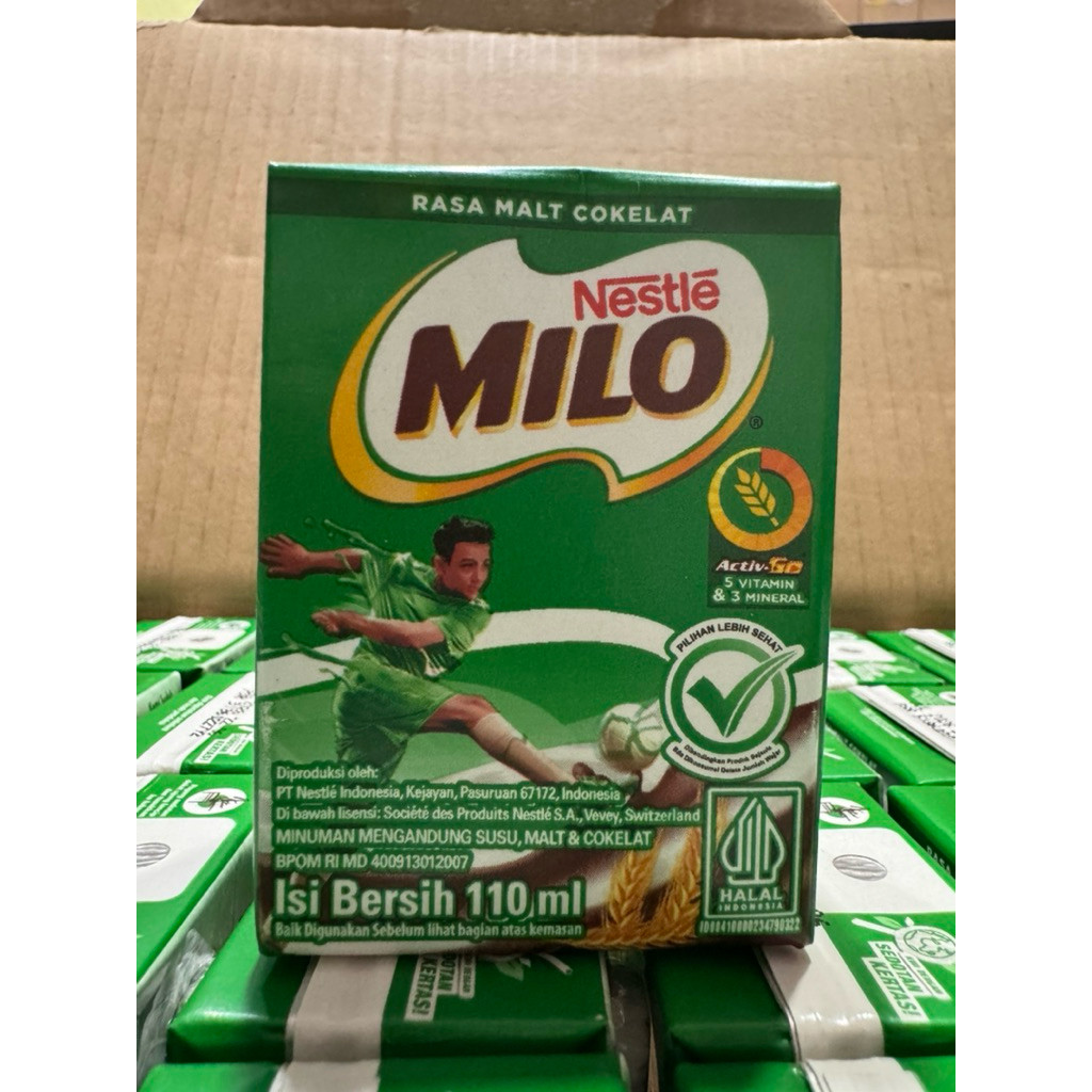 

Milo UHT Coklat 110 @ 36 ktk / 1 dus