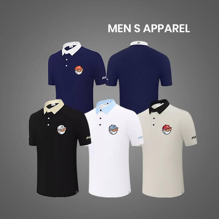 Baju Polo Shirt Golf Pria Kaos Kerah Golf Polyester MLB Blaze