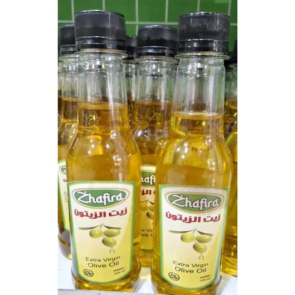 

ZHAFIRA 250 ml Extra Virgin Olive Oil Minyak Zaitun Murni 100% Natural Zaitun